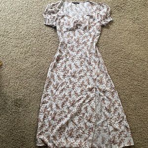 Floral spring dress
